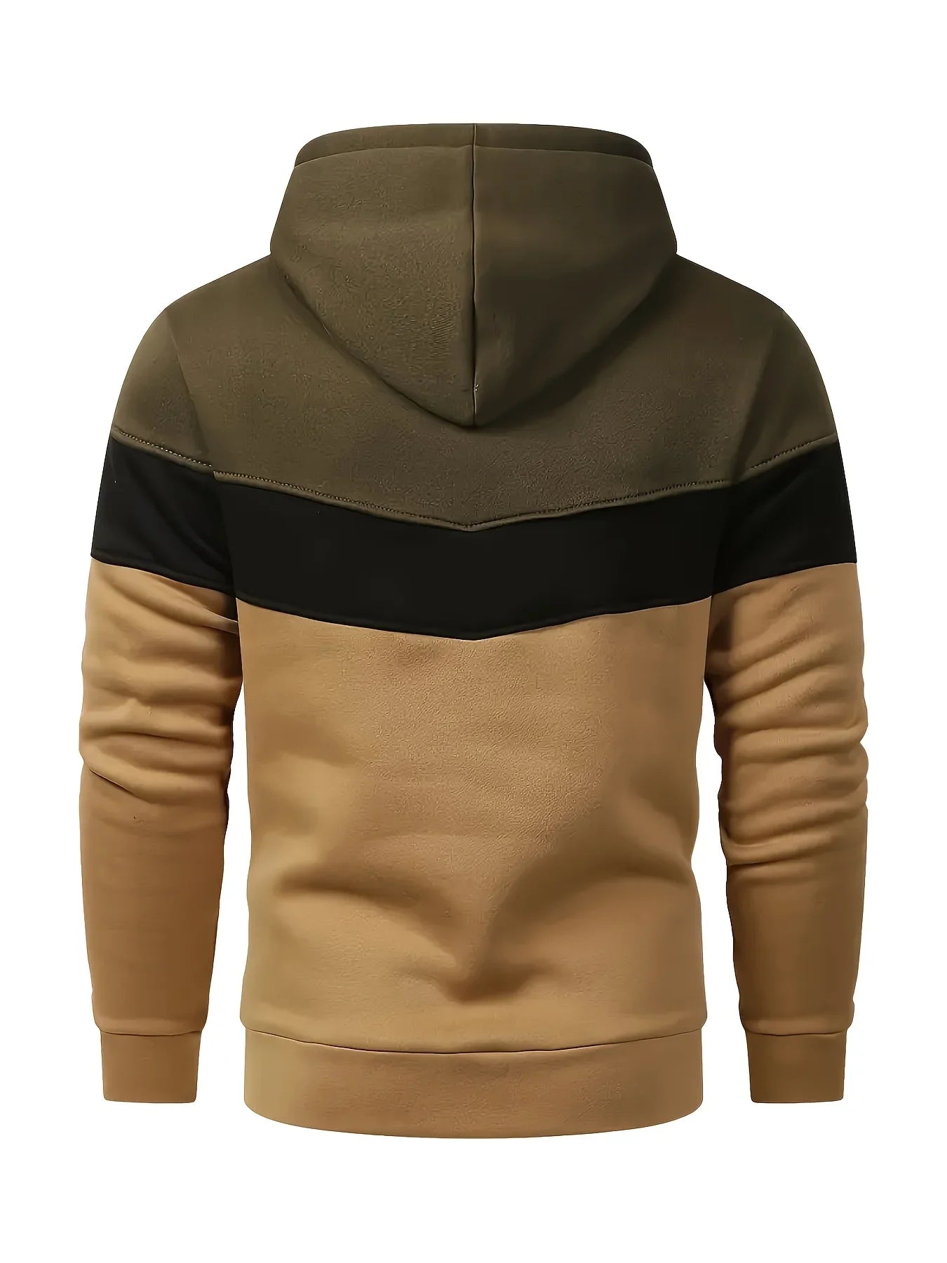 Herre hoodie | Komfortabel trøje med hætte og kængurulomme