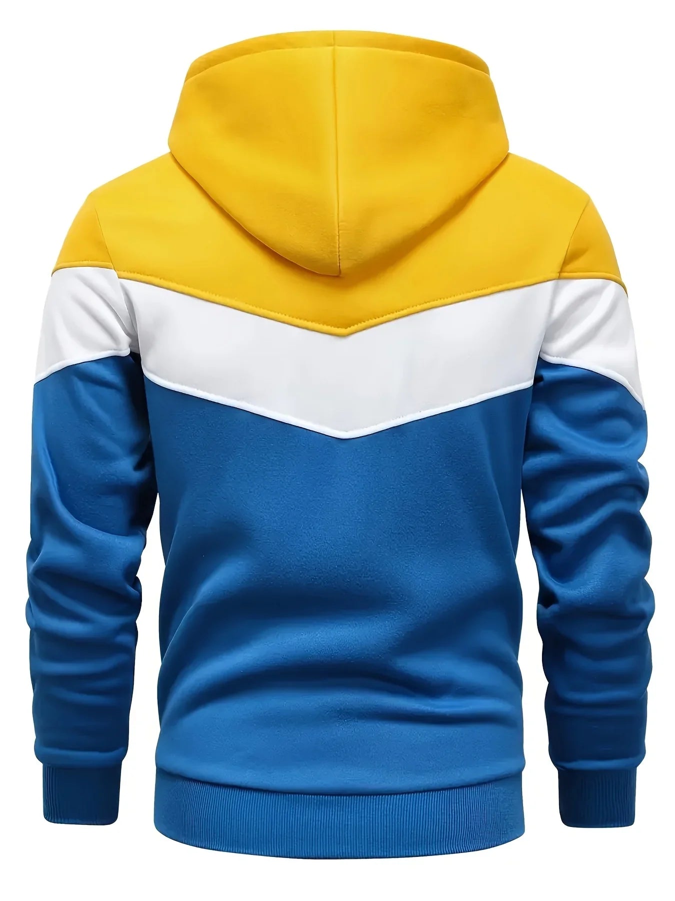 Herre hoodie | Komfortabel trøje med hætte og kængurulomme