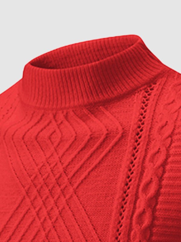 FELIPE™ | JACQUARD SCHAPENFLEECE TRØJE - Svanen Mode