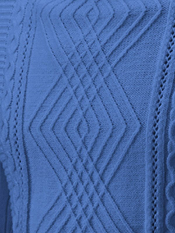 FELIPE™ | JACQUARD SCHAPENFLEECE TRØJE - Svanen Mode