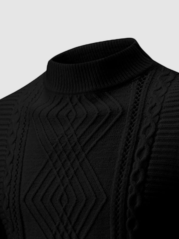 FELIPE™ | JACQUARD SCHAPENFLEECE TRØJE - Svanen Mode