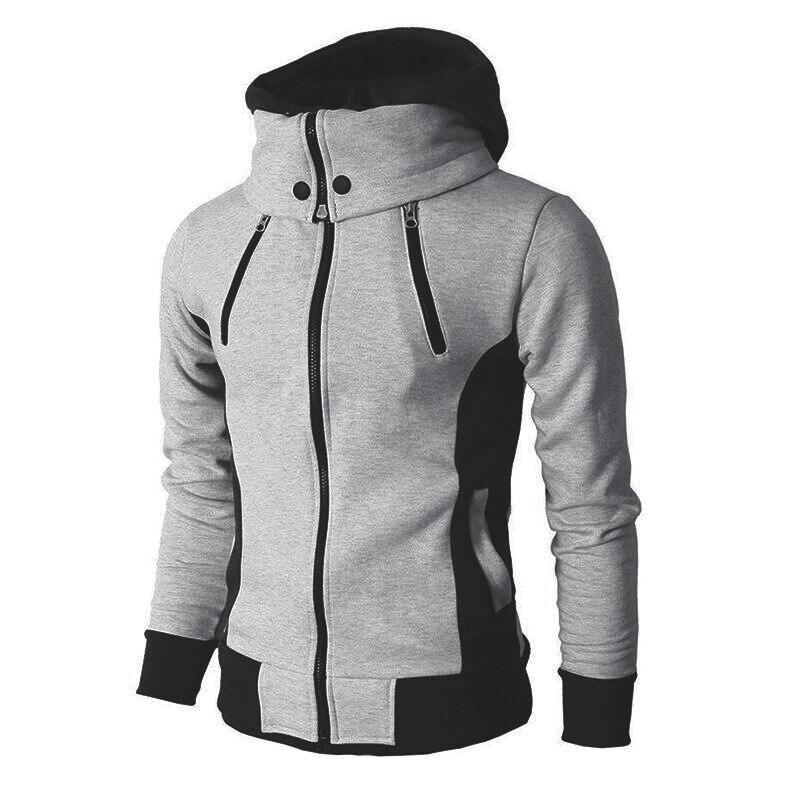 Jordan | Sporty herre-hoodie med lynlås og hætte