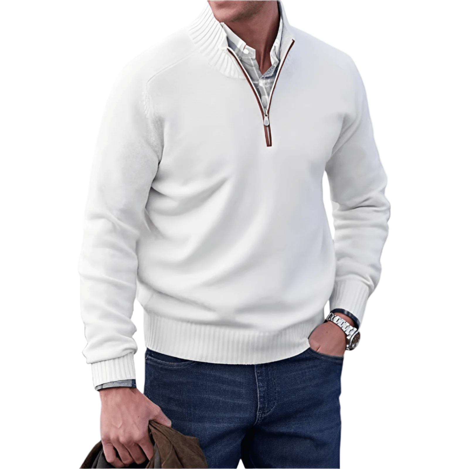 PALLE™ | HALV ZIP SWEATER (1+1 GRATIS) - Svanen Mode