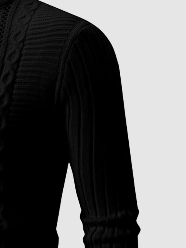 FELIPE™ | JACQUARD SCHAPENFLEECE TRØJE - Svanen Mode