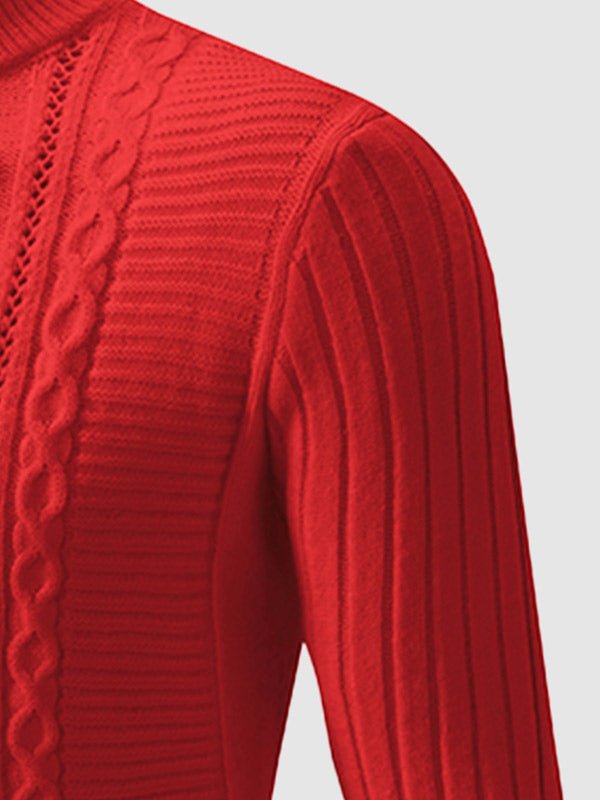 FELIPE™ | JACQUARD SCHAPENFLEECE TRØJE - Svanen Mode