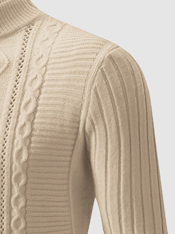 FELIPE™ | JACQUARD SCHAPENFLEECE TRØJE - Svanen Mode