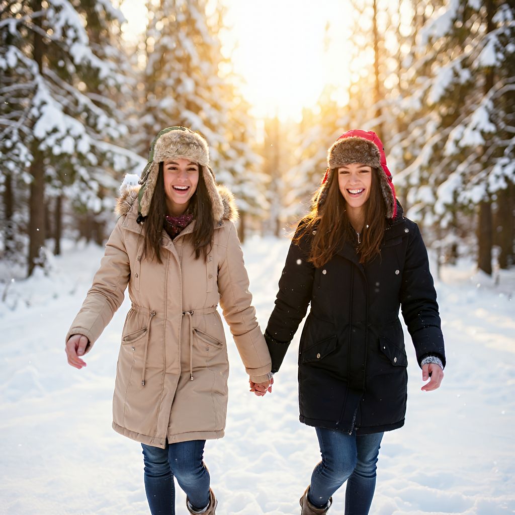 Vinter trapperhat | Varm model med faux pels og øreklapper