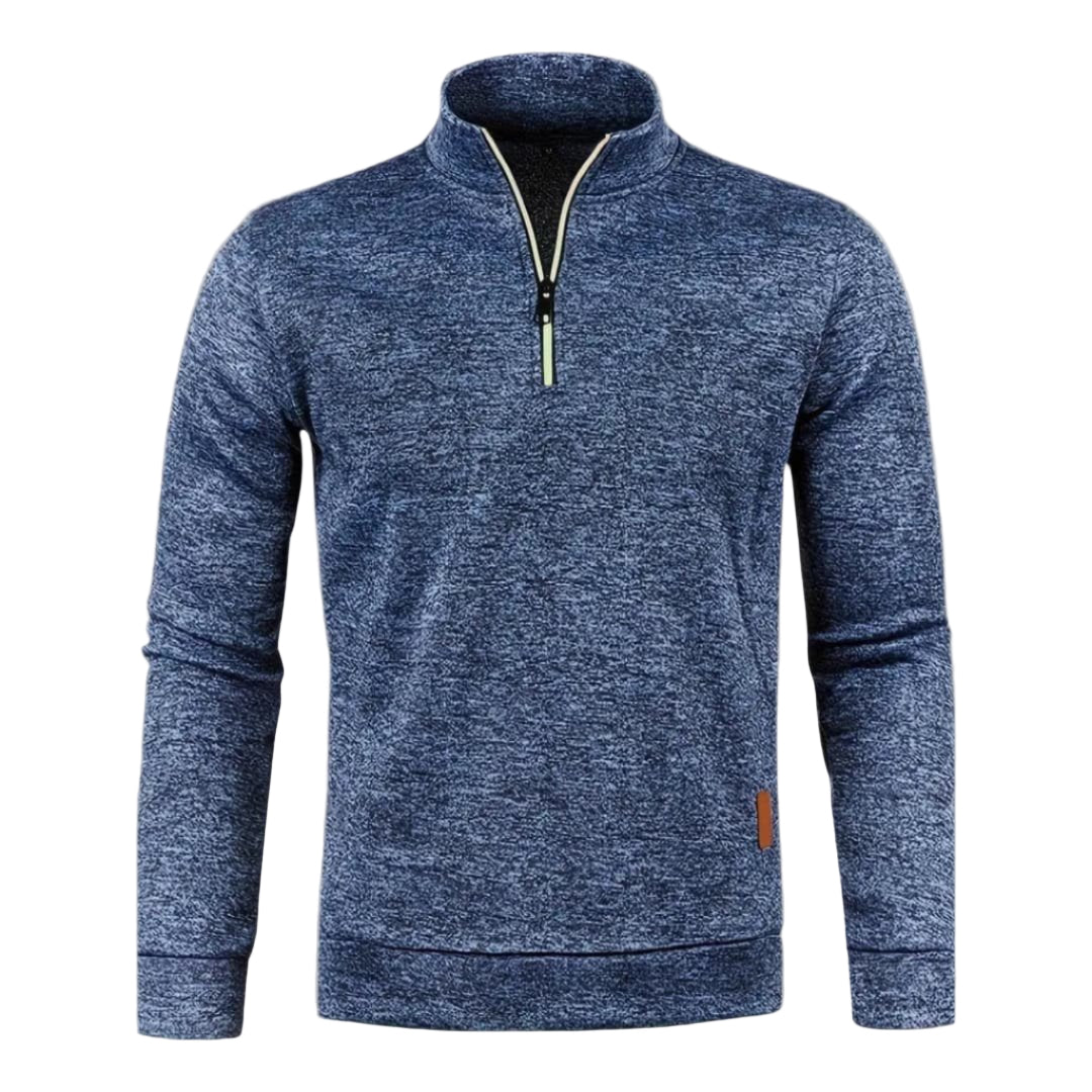EJNAR™ | SPORTIV HALV - ZIP SWEATER - Svanen Mode