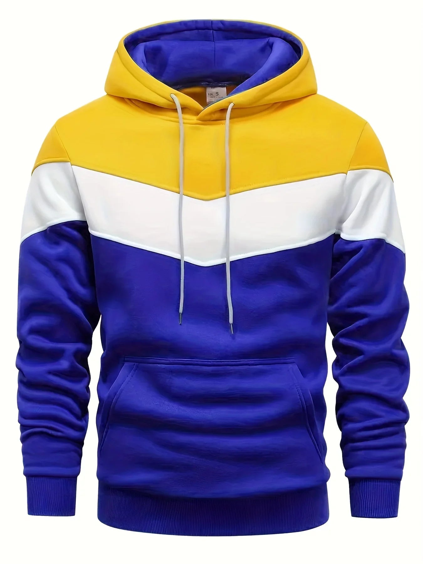 Herre hoodie | Komfortabel trøje med hætte og kængurulomme