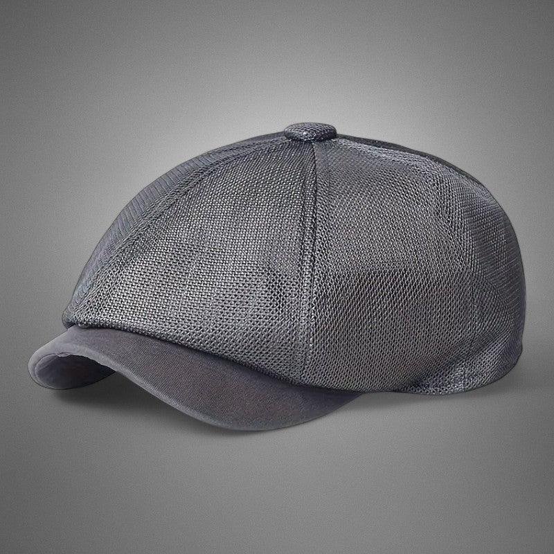 BreezeBoy | Åndbar mesh newsboy cap til mænd