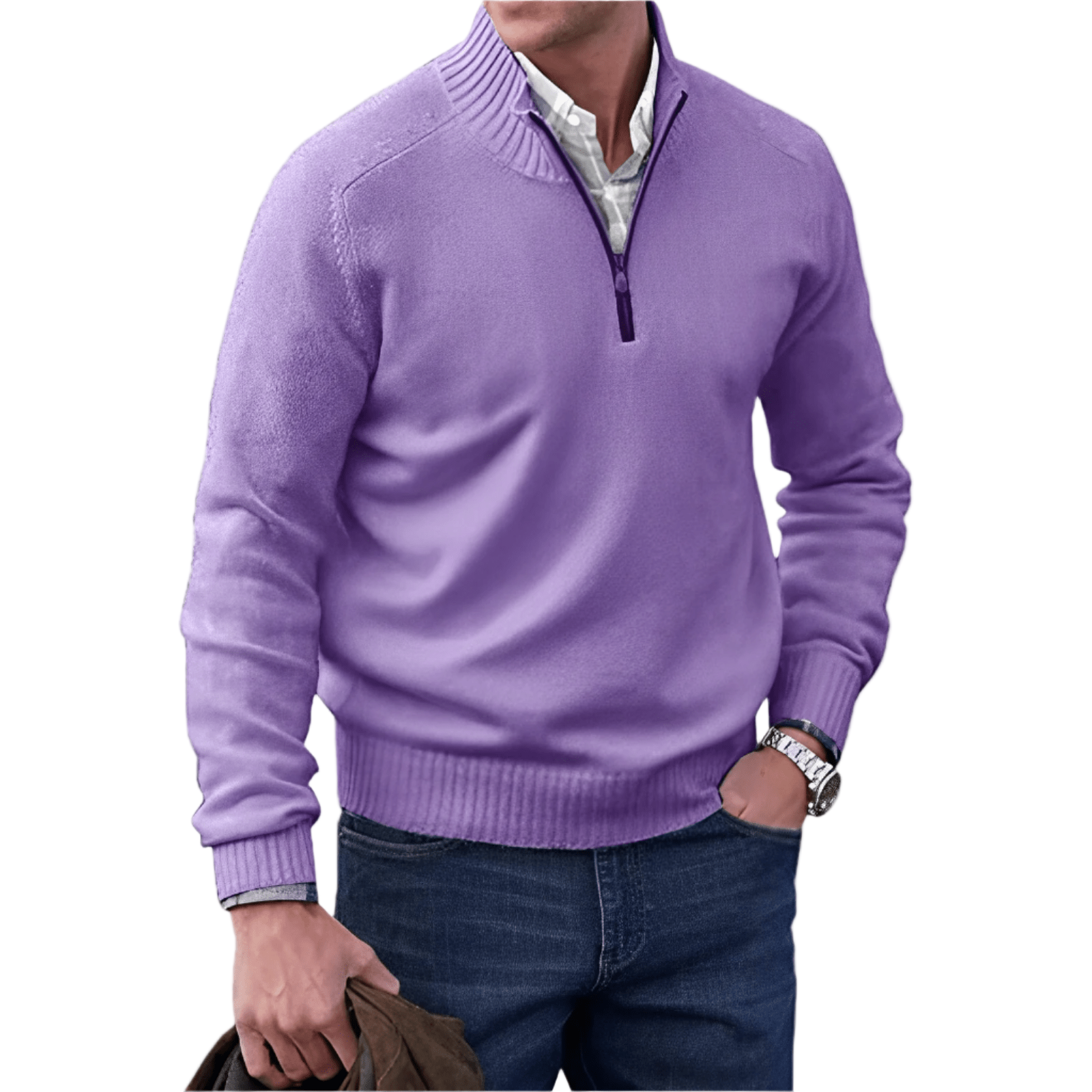 PALLE™ | HALV ZIP SWEATER (1+1 GRATIS) - Svanen Mode