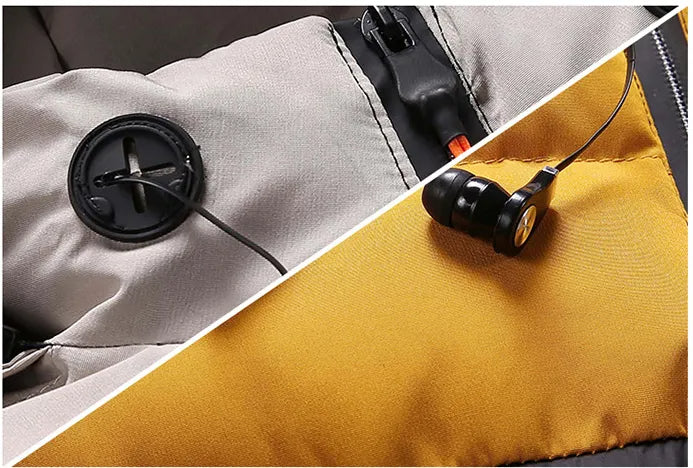 Herre jakke | Termisk vinterjakke til kolde dage