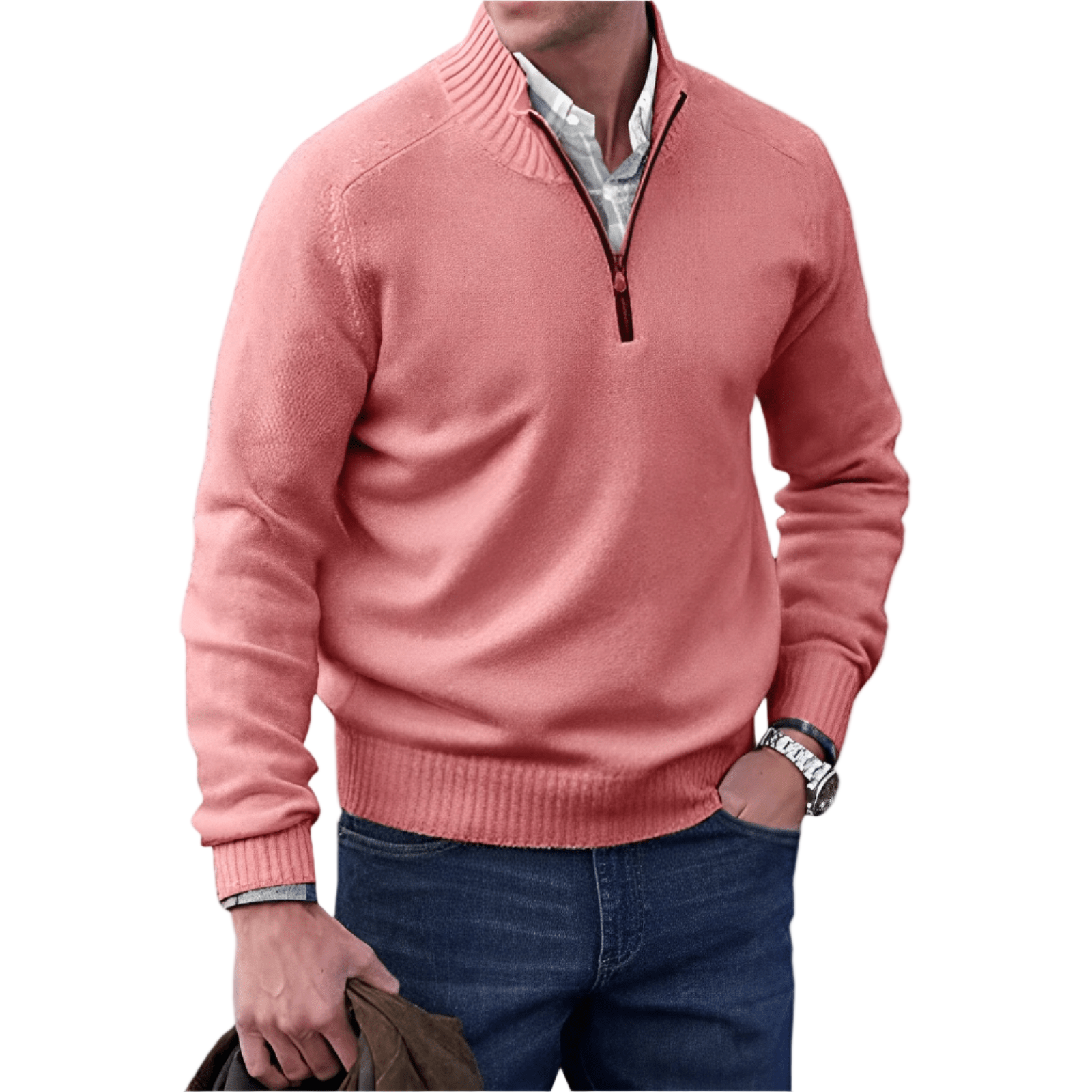 PALLE™ | HALV ZIP SWEATER (1+1 GRATIS) - Svanen Mode