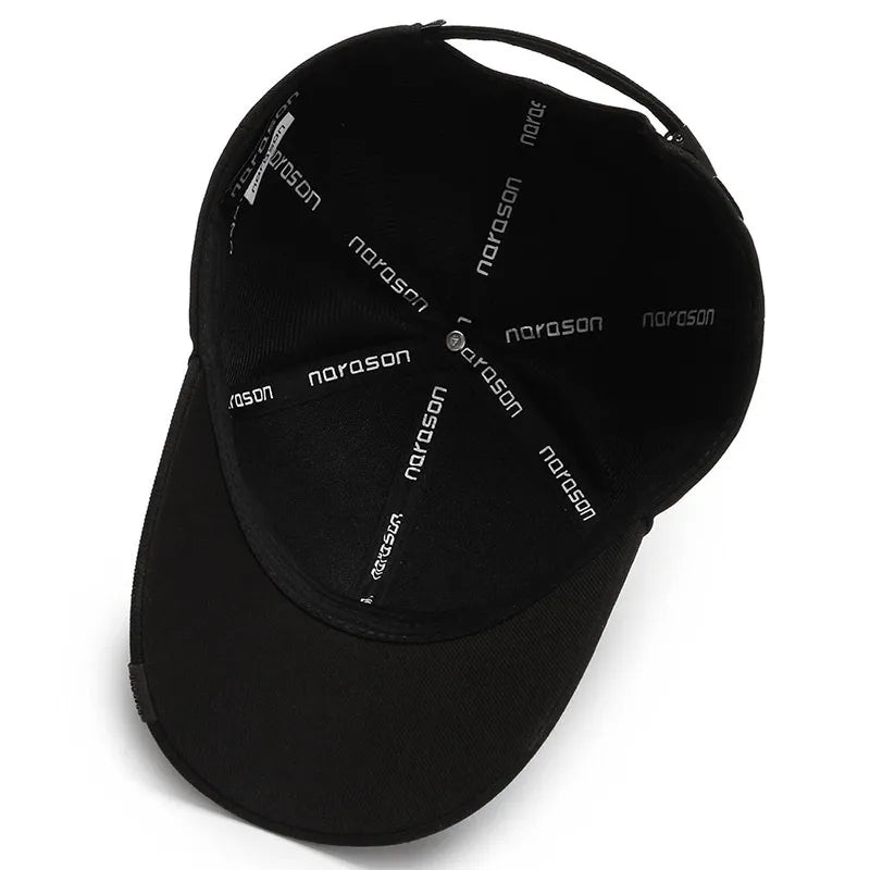 Casquette de baseball pour homme | Casquette en twill avec détail signature