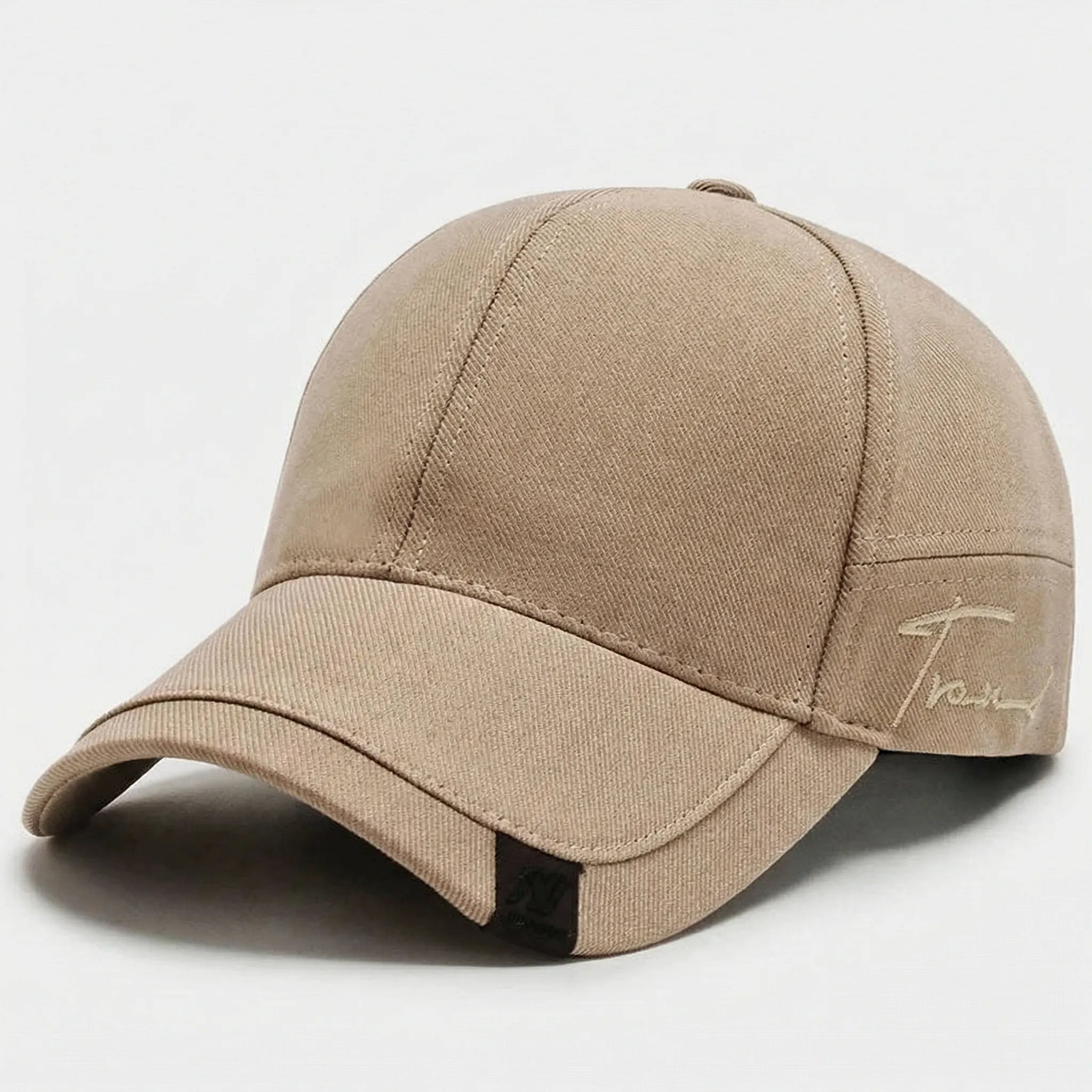 Casquette de baseball pour homme | Casquette en twill avec détail signature