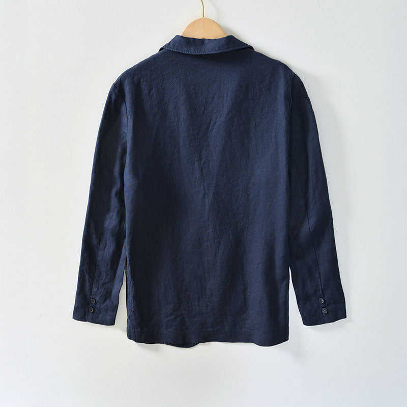 Blazer pour homme | Blazer d'été en lin à la coupe décontractée
