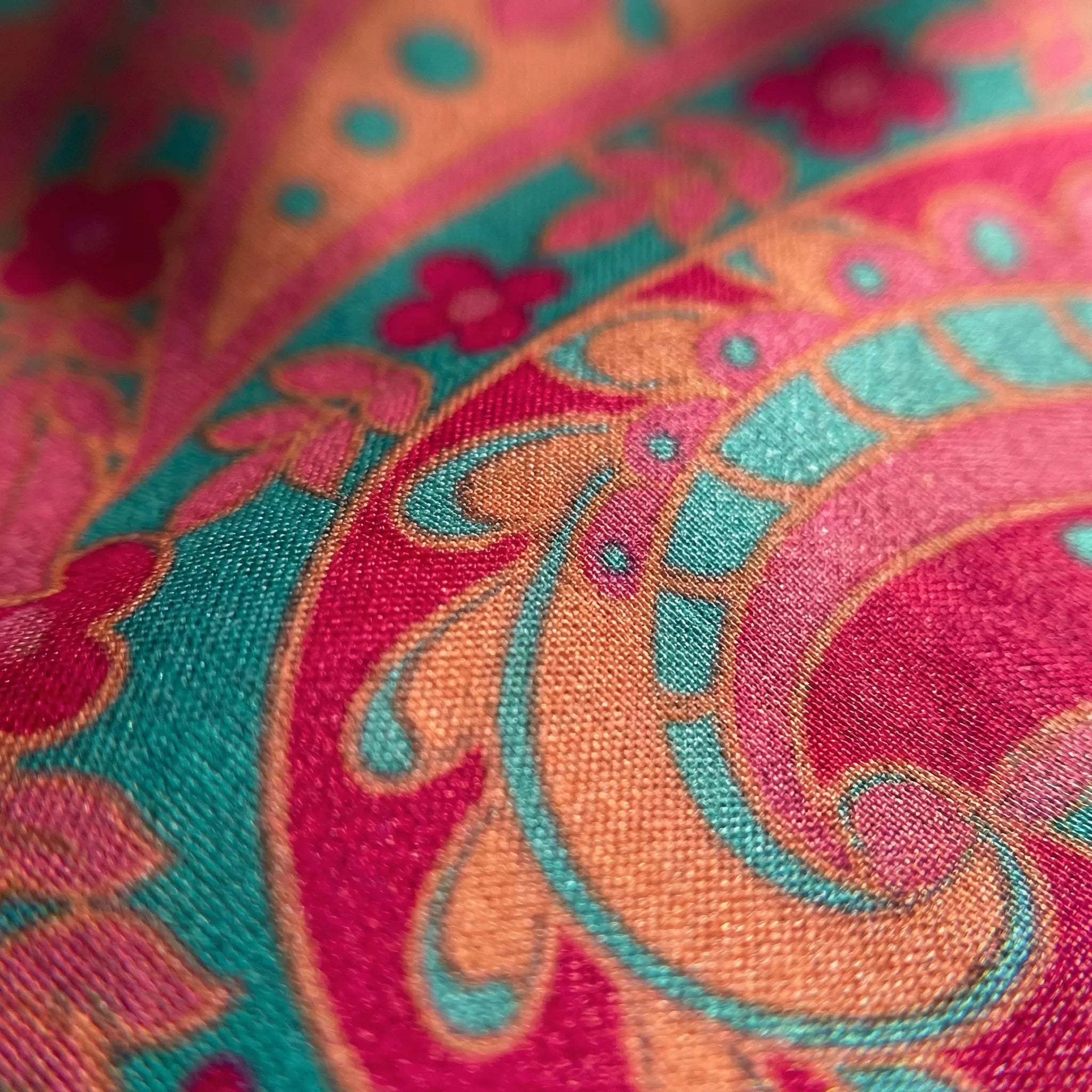 Bluse dame | Print bluse med lange ærmer
