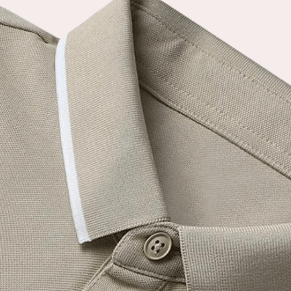 Mads | Åndbar Poloshirt Til Mænd - Svanen Mode