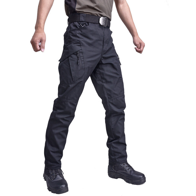 Cargo bukser herre | Outdoor bukser med lommer og robust pasform