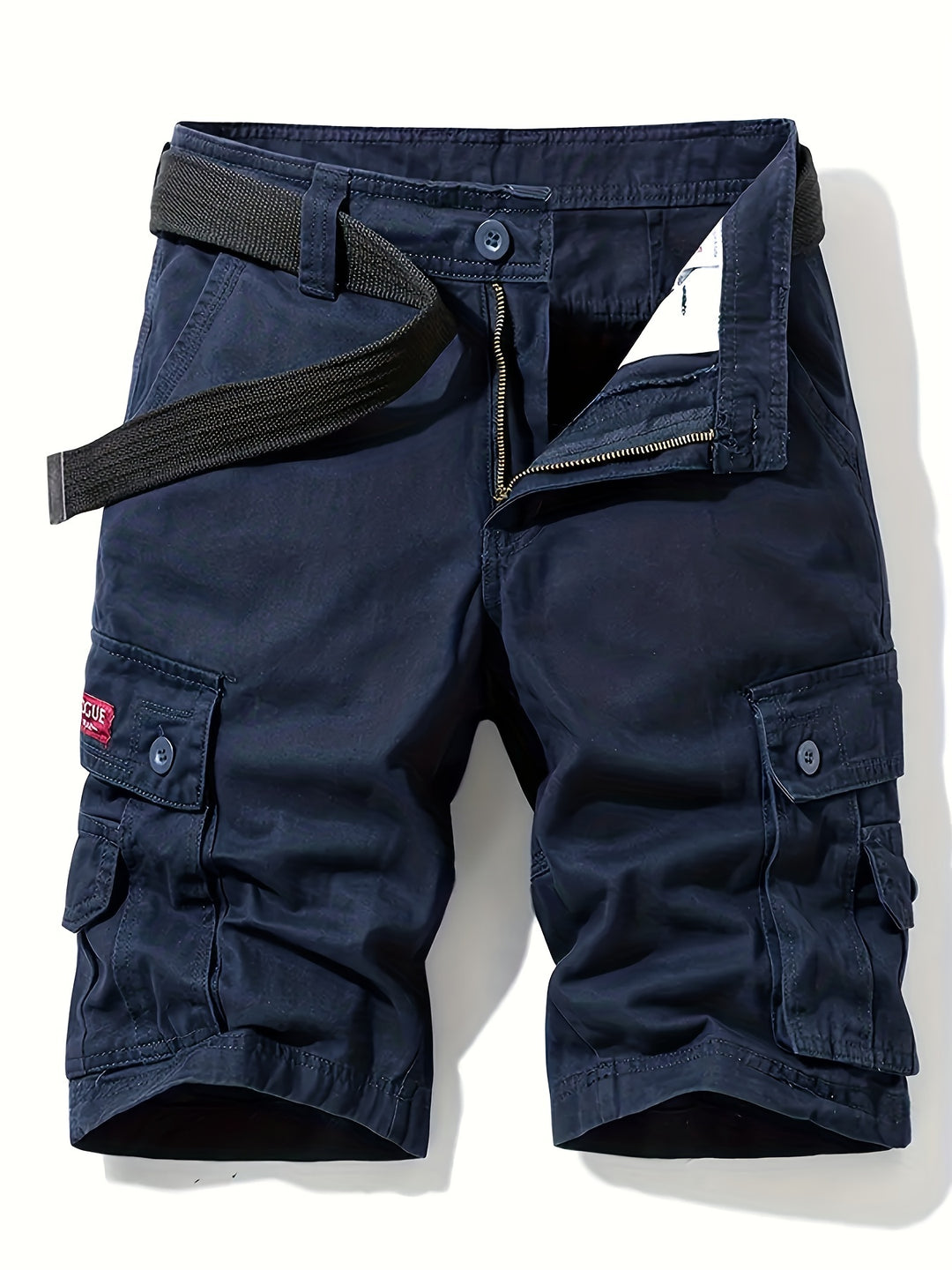 Cargo shorts herre | Multi lommer med snøre