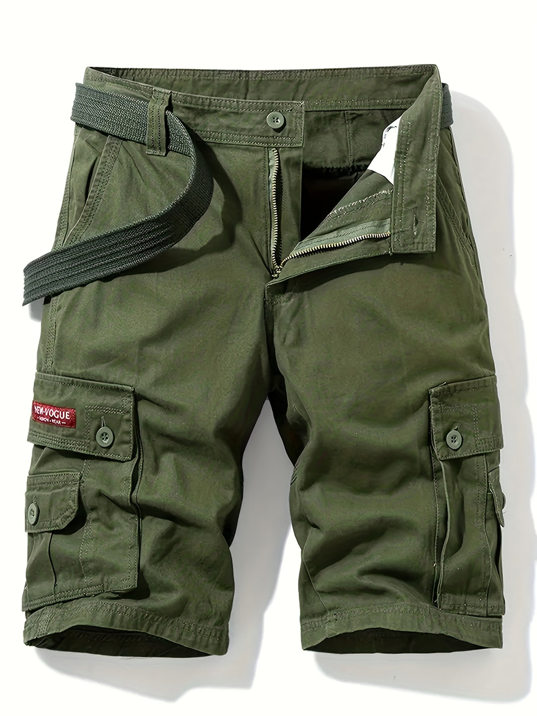 Cargo shorts herre | Multi lommer med snøre