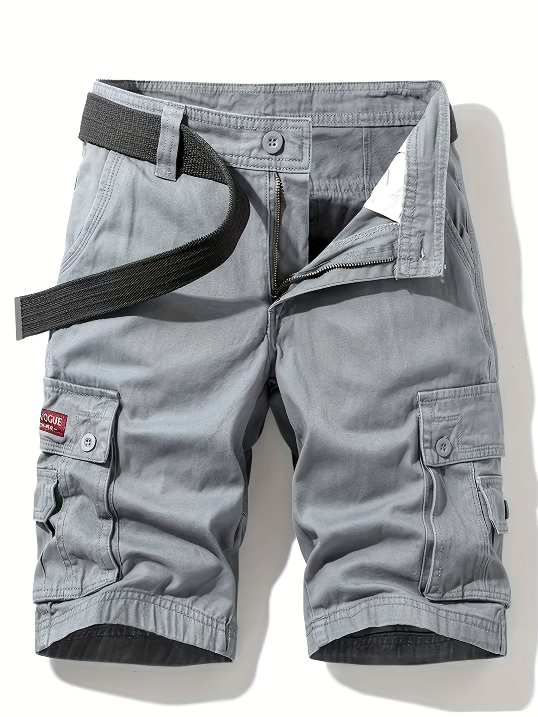 Cargo shorts herre | Multi lommer med snøre