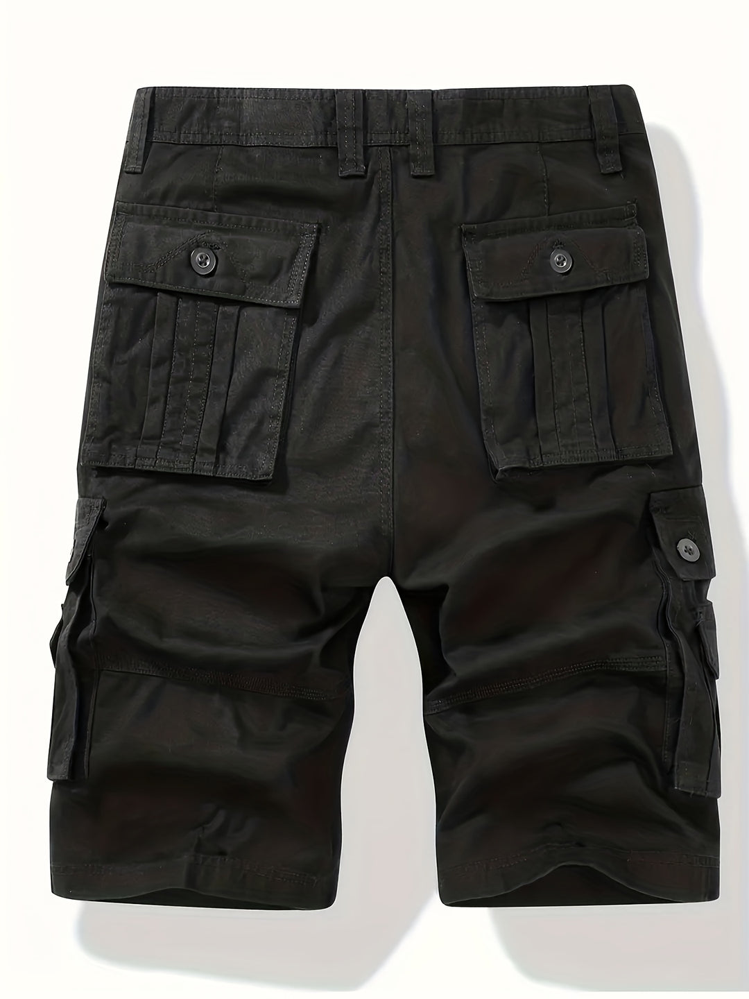 Cargo shorts herre | Multi lommer med snøre