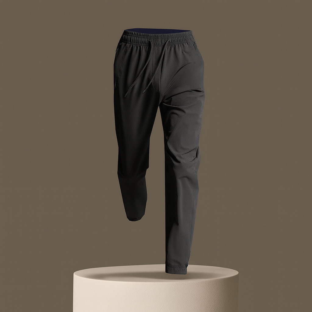 Herre træningssæt | Letto to-delt sportssæt med lynlås og åndbart stof