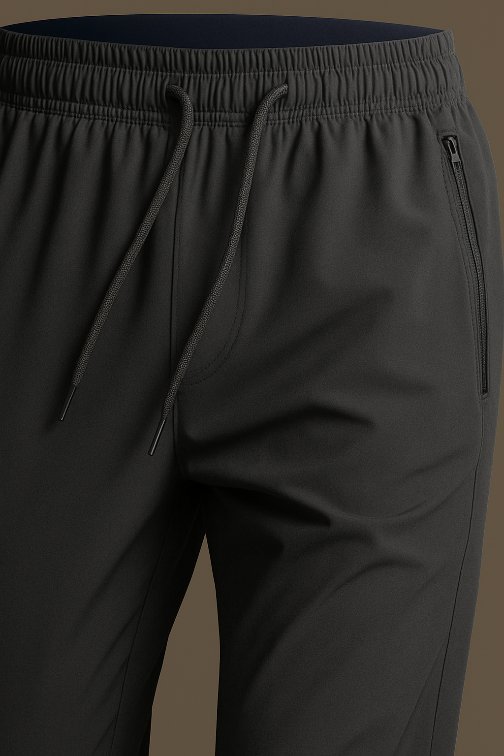 Herre træningssæt | Letto to-delt sportssæt med lynlås og åndbart stof