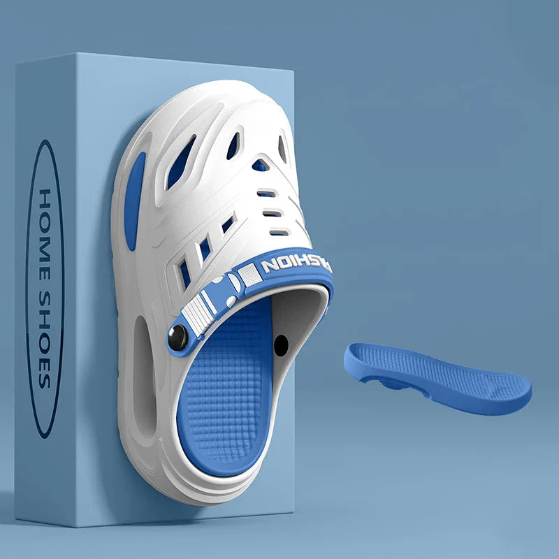 Sabots pour homme | Sabots confortables à enfiler avec bride réglable