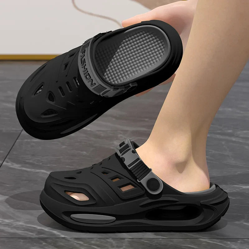 Sabots pour homme | Sabots confortables à enfiler avec bride réglable