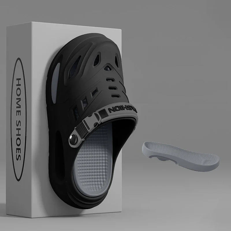 Sabots pour homme | Sabots confortables à enfiler avec bride réglable