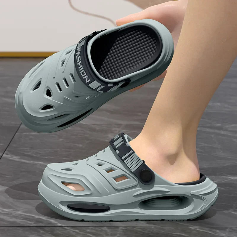 Sabots pour homme | Sabots confortables à enfiler avec bride réglable