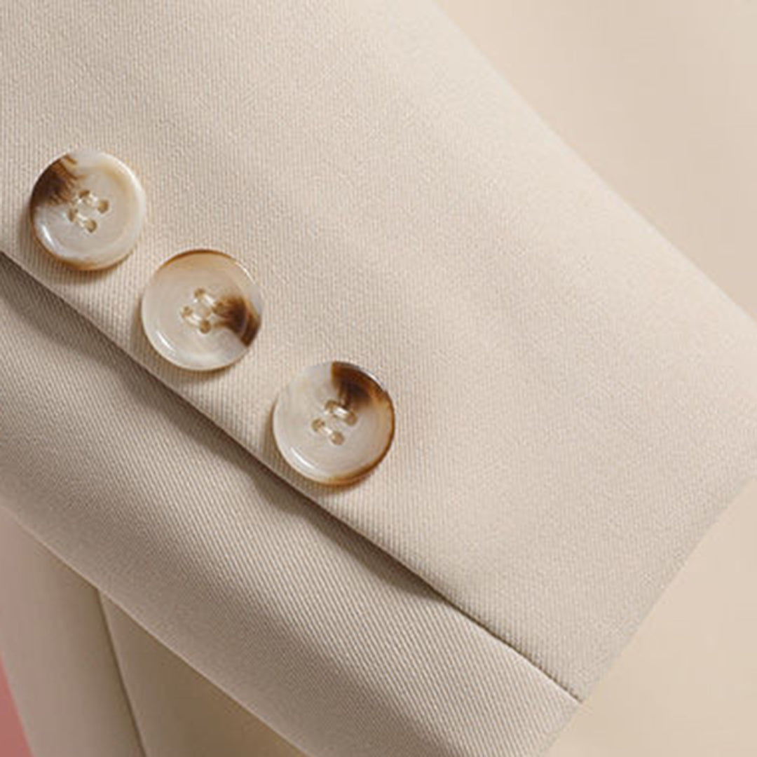 Dameblazer | Figursyet blazer med bælte