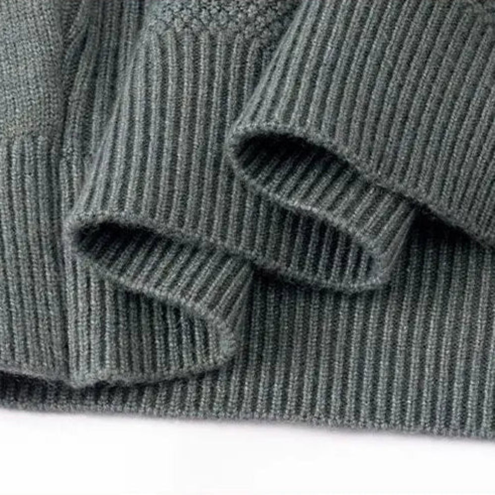 Herre jacquard sweater 9