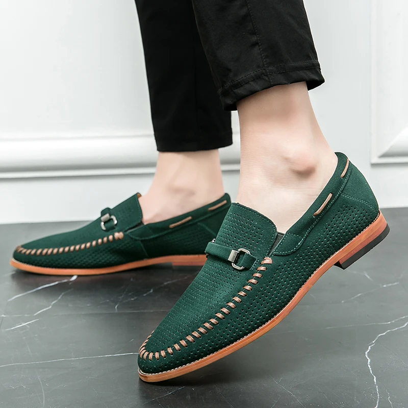 Mocassins pour homme | Mocassins élégants à enfiler avec perforations