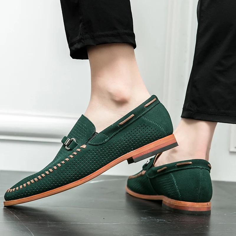 Mocassins pour homme | Mocassins élégants à enfiler avec perforations