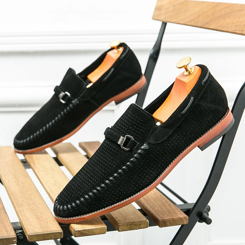 Mocassins pour homme | Mocassins élégants à enfiler avec perforations
