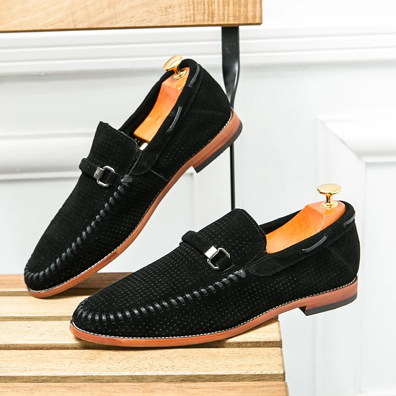 Mocassins pour homme | Mocassins élégants à enfiler avec perforations