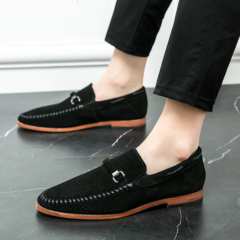 Mocassins pour homme | Mocassins élégants à enfiler avec perforations