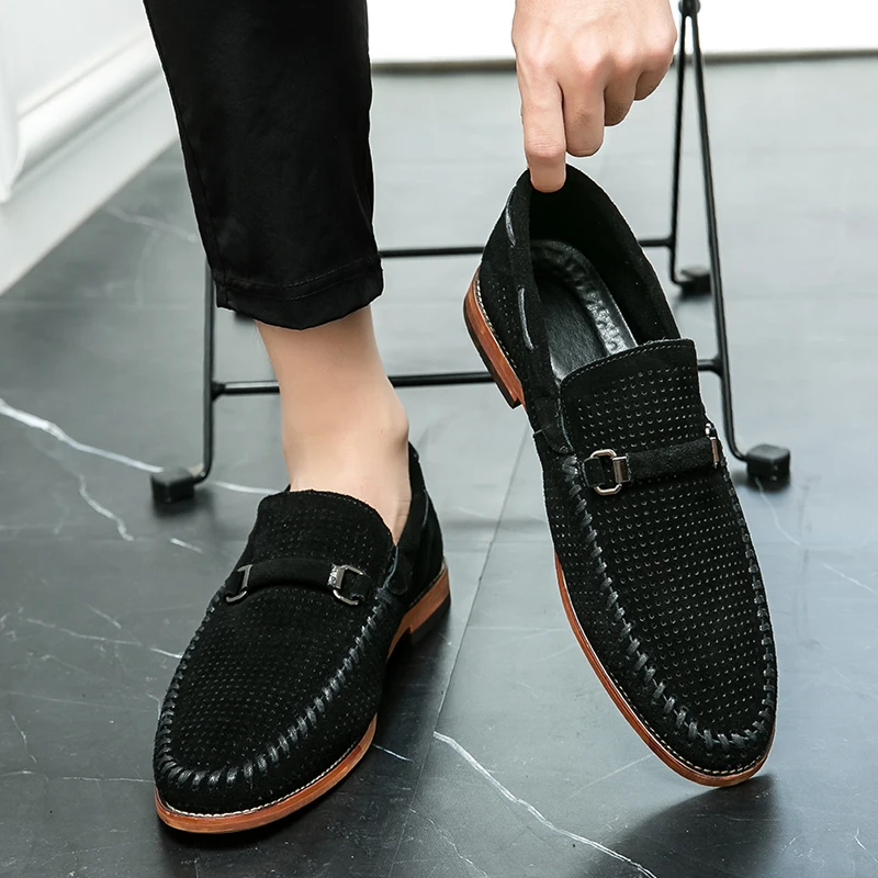 Mocassins pour homme | Mocassins élégants à enfiler avec perforations