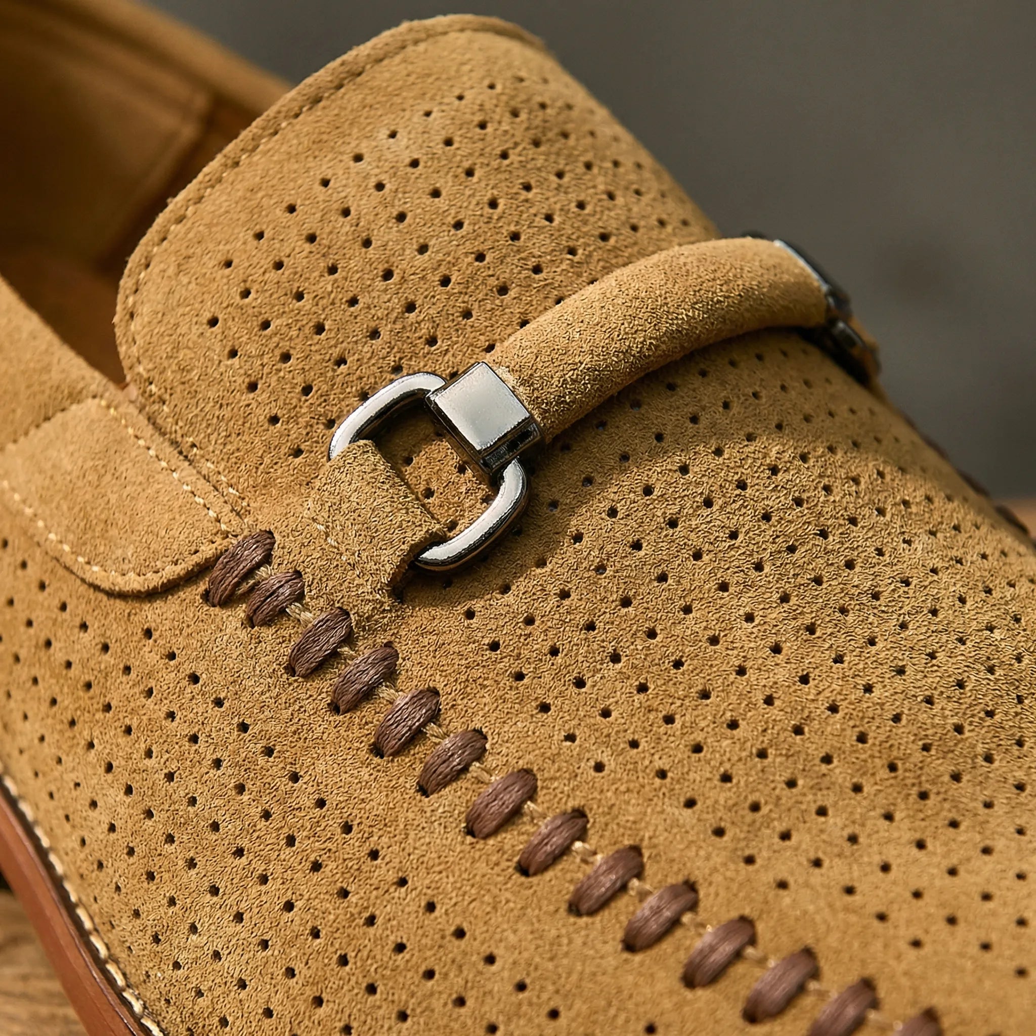Mocassins pour homme | Mocassins élégants à enfiler avec perforations