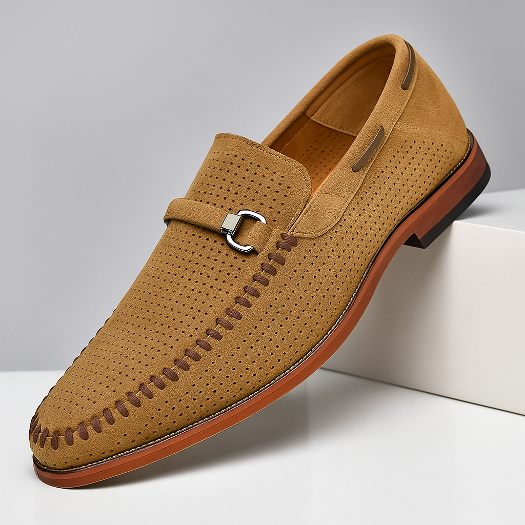 Mocassins pour homme | Mocassins élégants à enfiler avec perforations