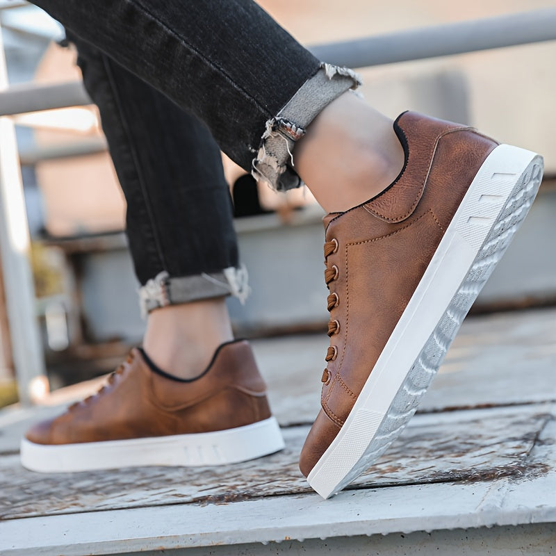 Herresneakers | Low-top sneakers med snørebånd