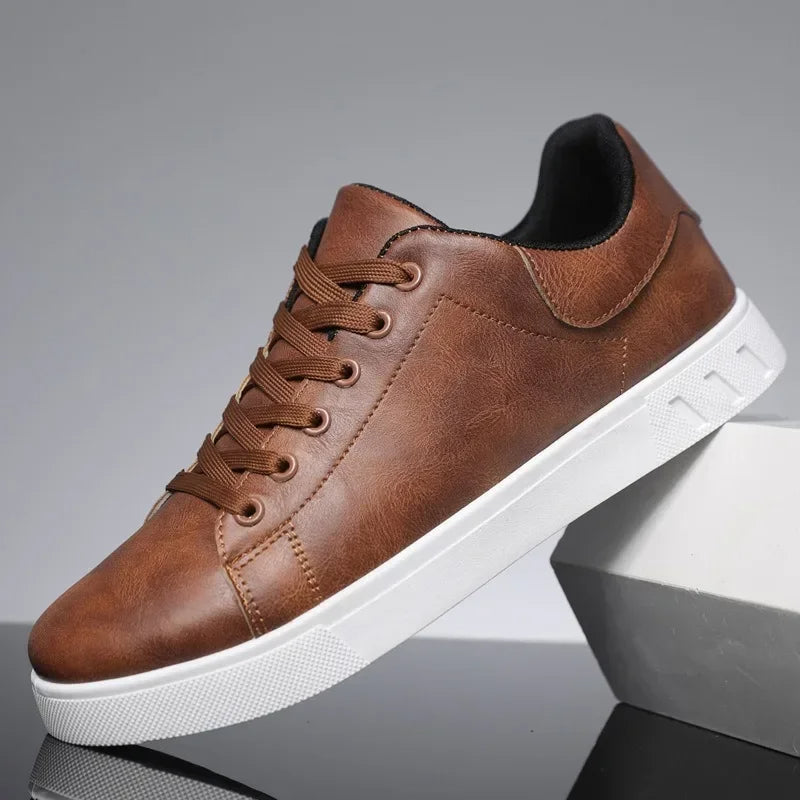 Herresneakers | Low-top sneakers med snørebånd
