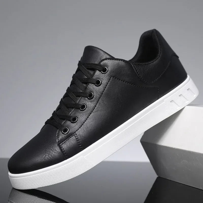 Herresneakers | Low-top sneakers med snørebånd