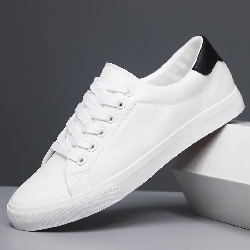 Herresneakers | Low-top sneakers med snørebånd