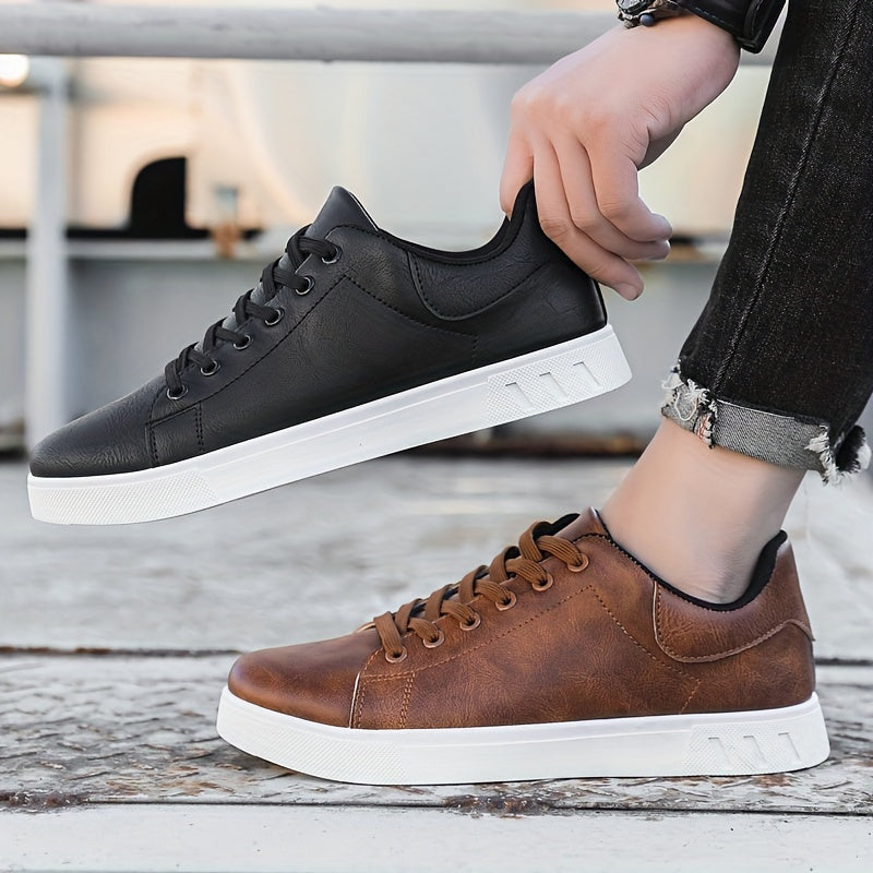 Herresneakers | Low-top sneakers med snørebånd