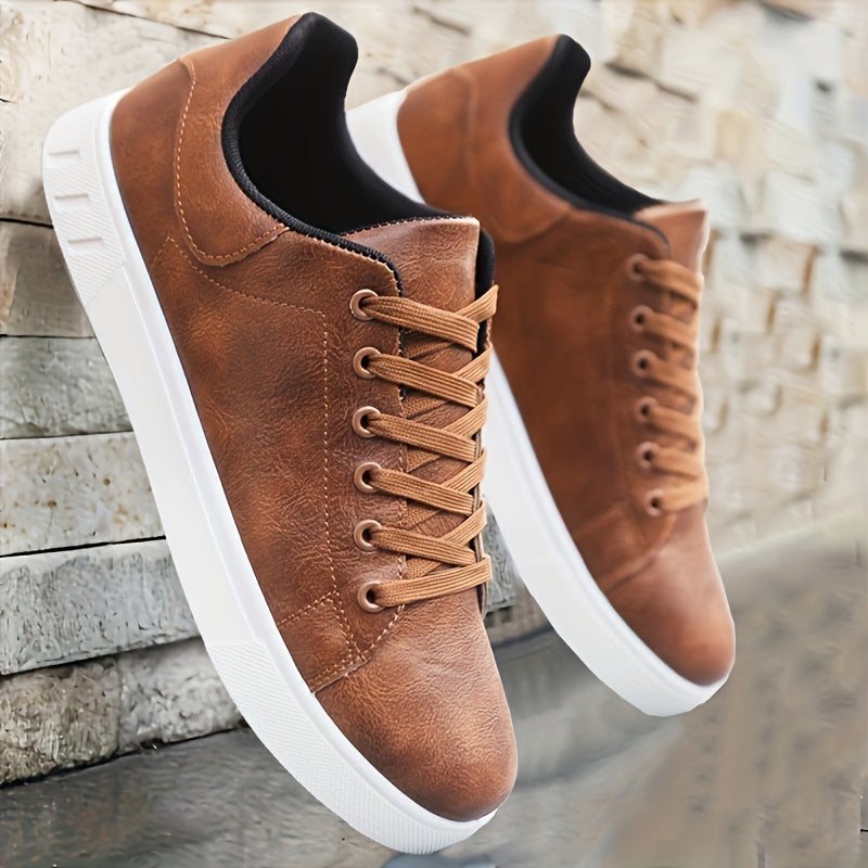 Herresneakers | Low-top sneakers med snørebånd