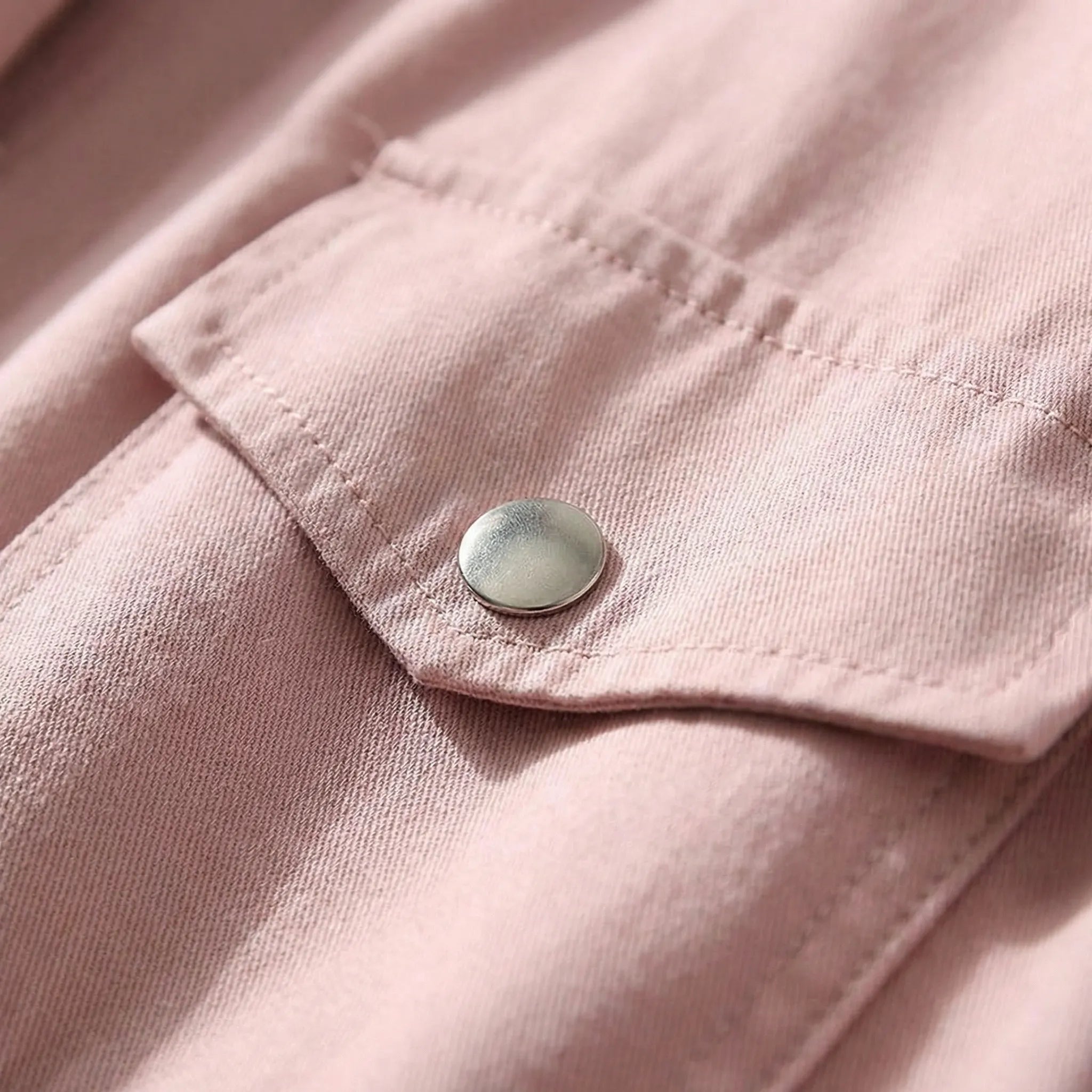 Jakke dame | Let vindjakke med taljesnor og lommer